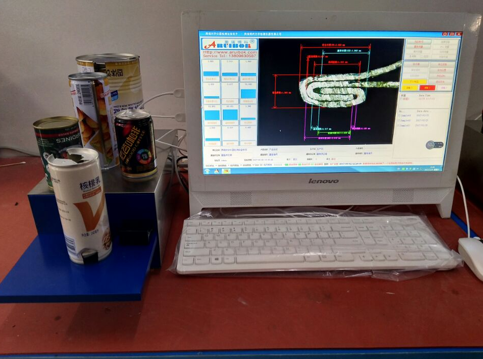 自動卷邊投影儀 (二重卷封檢查儀)